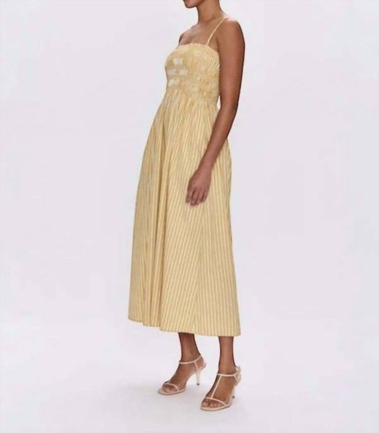 Pistola - Bianca Shirred Bodice Dress