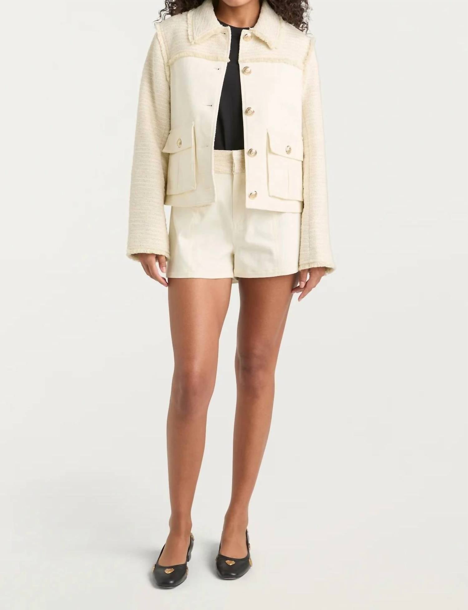 Cinq A Sept - Braided Tweed Liliana Jacket