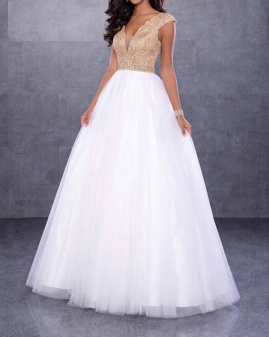 Karishma Creations - Sleeveless V-neck Maxi Dress