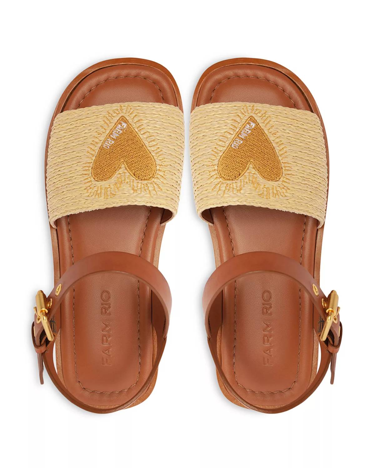 Farm Rio - Women's Raffia Flat Sandal