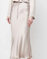 Self Contrast - Luna Midi Skirt