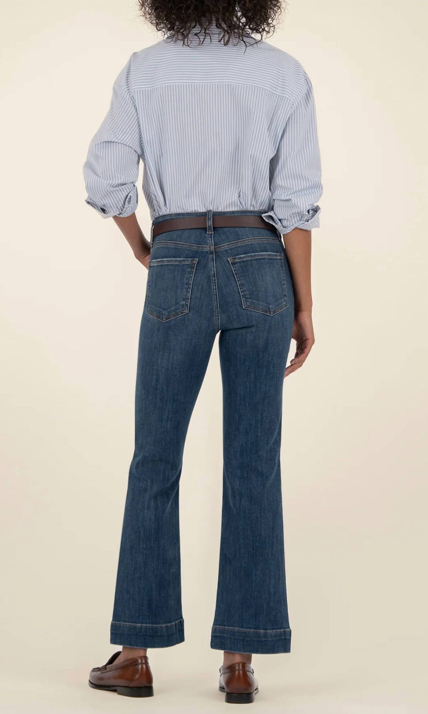 Kut From The Kloth - Kelsey High Rise Ankle Flare Jeans