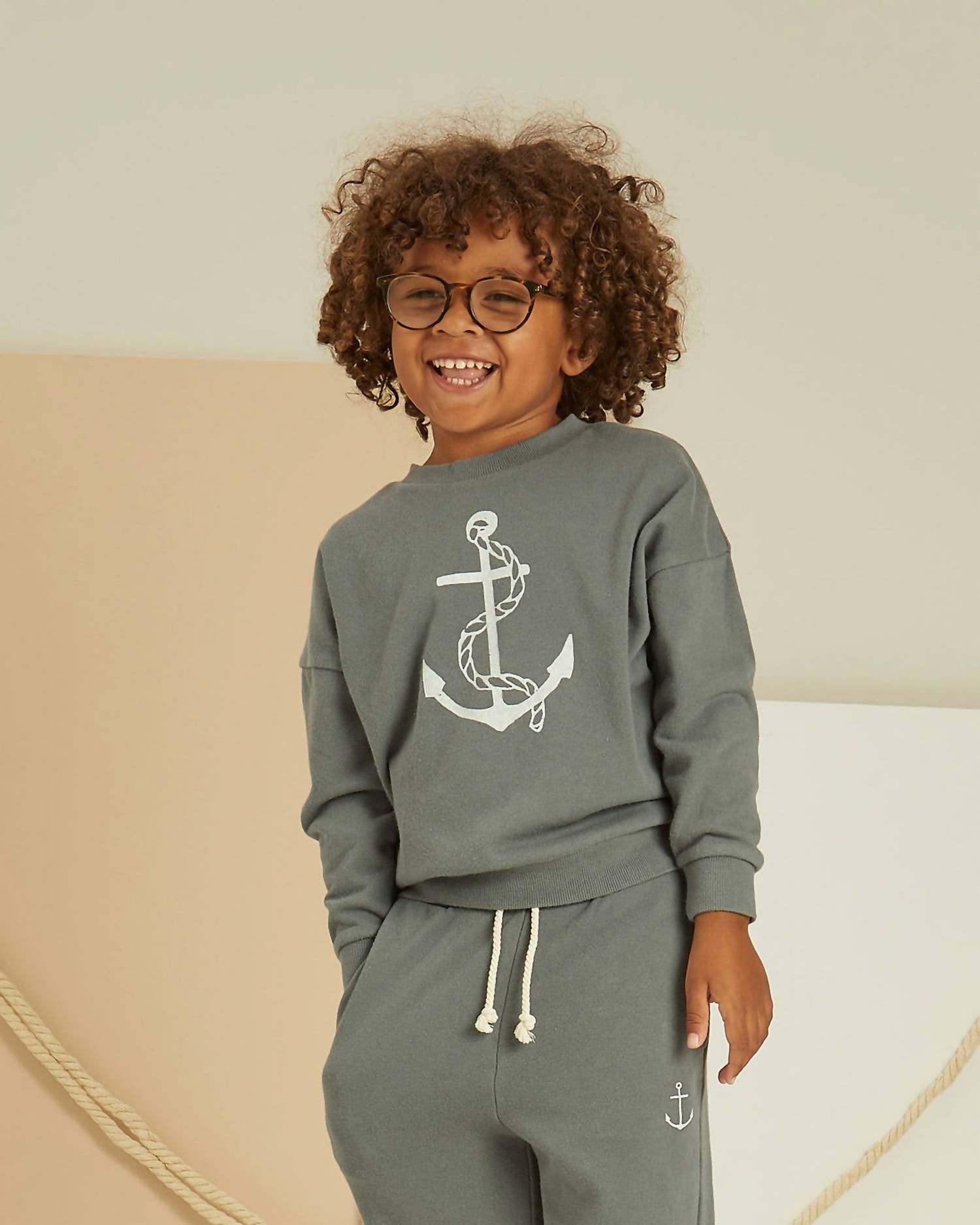 Rylee + Cru - Boy's Terry Crewneck
