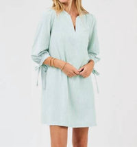 Mary Square - Lainey Seersucker Mini Dress
