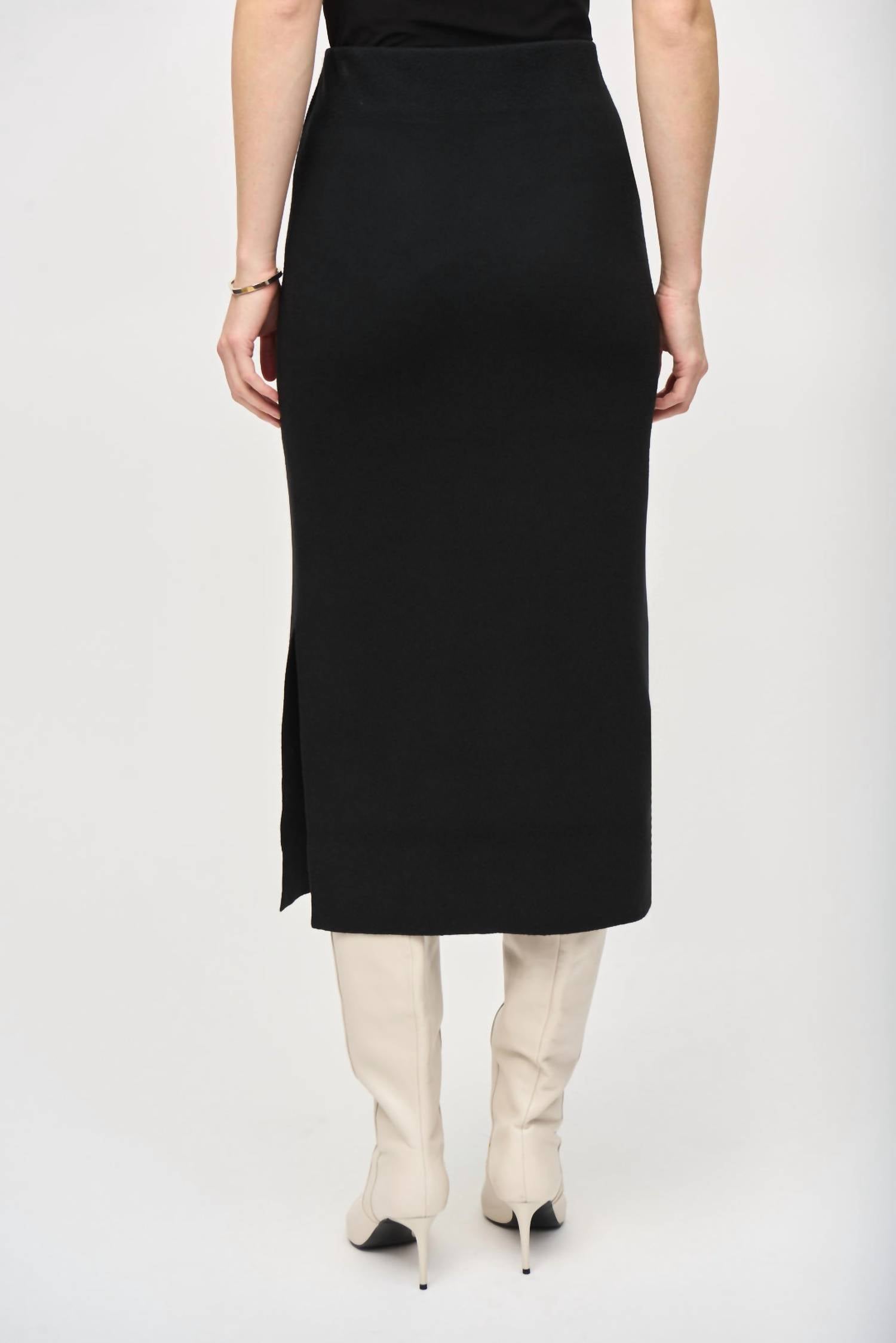 Joseph Ribkoff - Sweater Knit Midi Skirt