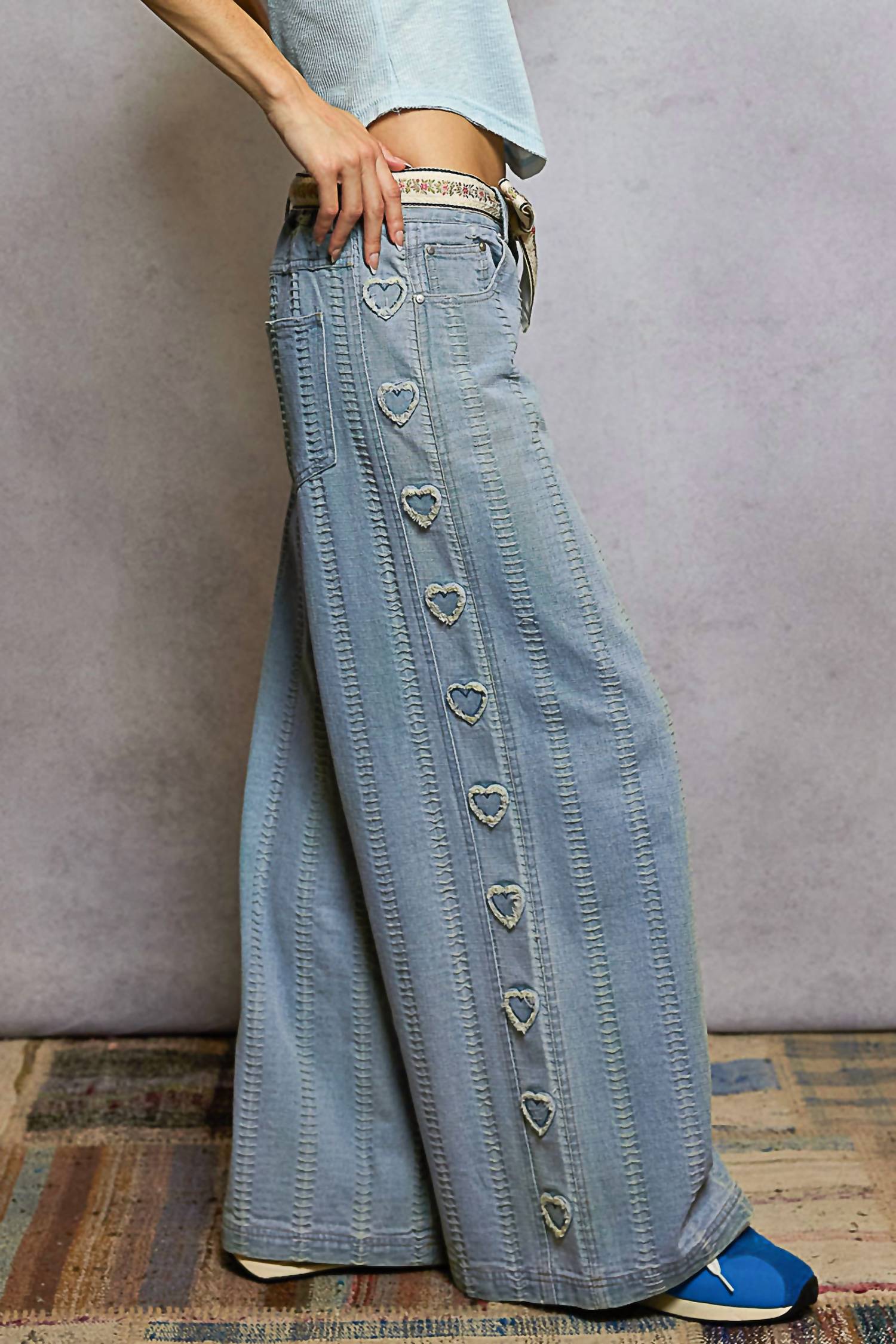 Pol - Heart Look Pants