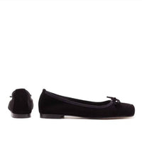 Michele Lopriore Women's Paloma Ballet Flat Shoes in black - women's flats - detail view