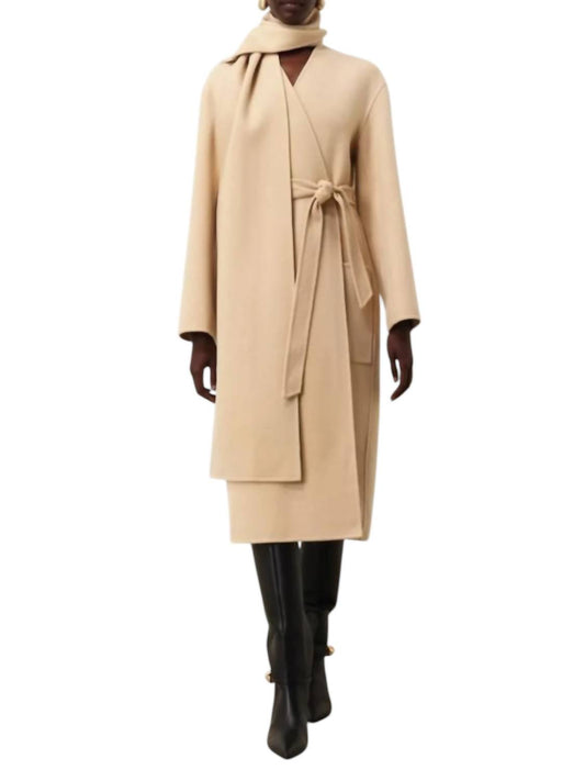 Zimmermann - Illustration Neck Scarf Coat