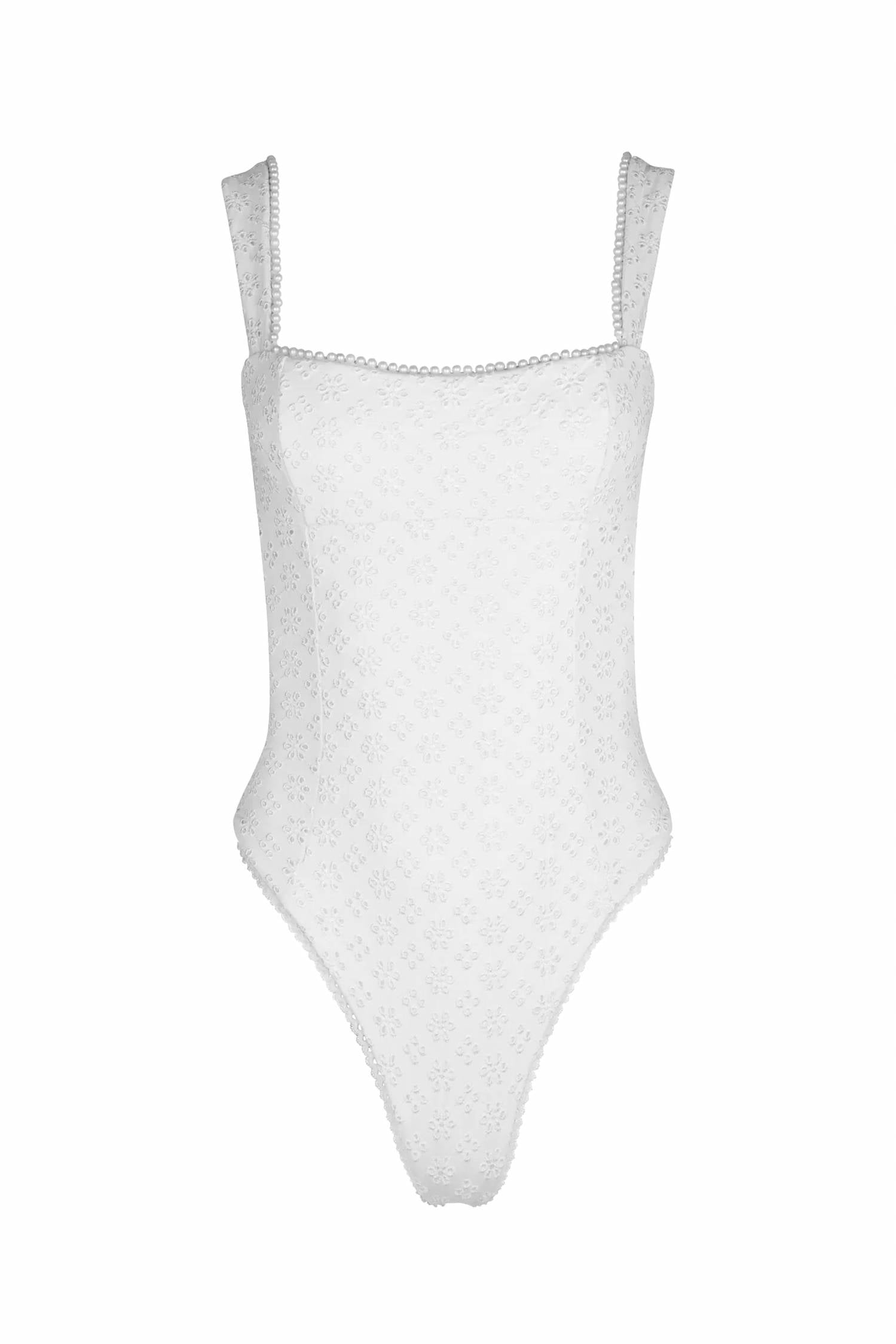 Soah - Women's Eyelet Genova One Piece Swimsuit
