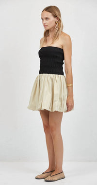 A.Ren - Giselle Bubble Bandeau Mini Dress