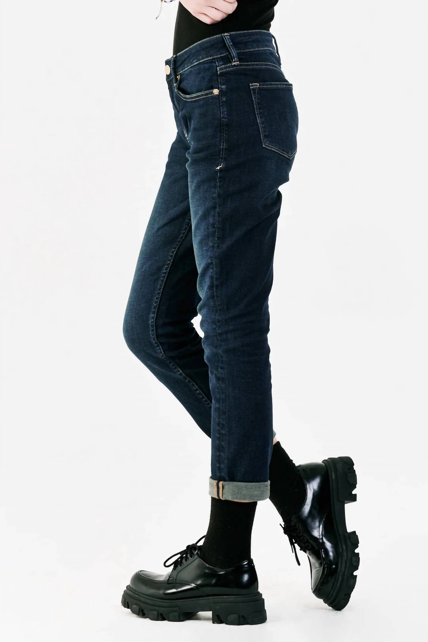 Dear John Denim - Aiden High Rise Girlfriend Jeans
