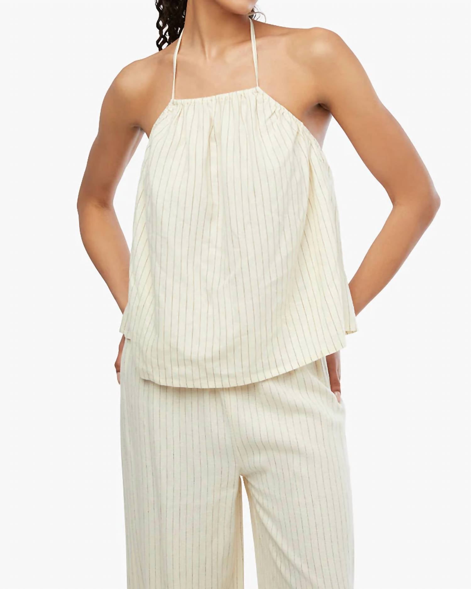 We Wore What - Tie Neck Halter