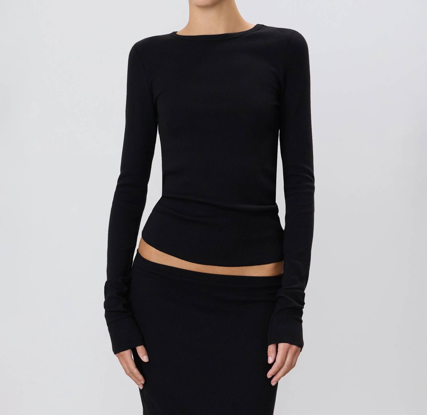 Eterne - Long Sleeve Fitted Top