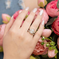 Starlette Women's Be The Belle Ring in silver - women's jewelry - detail view