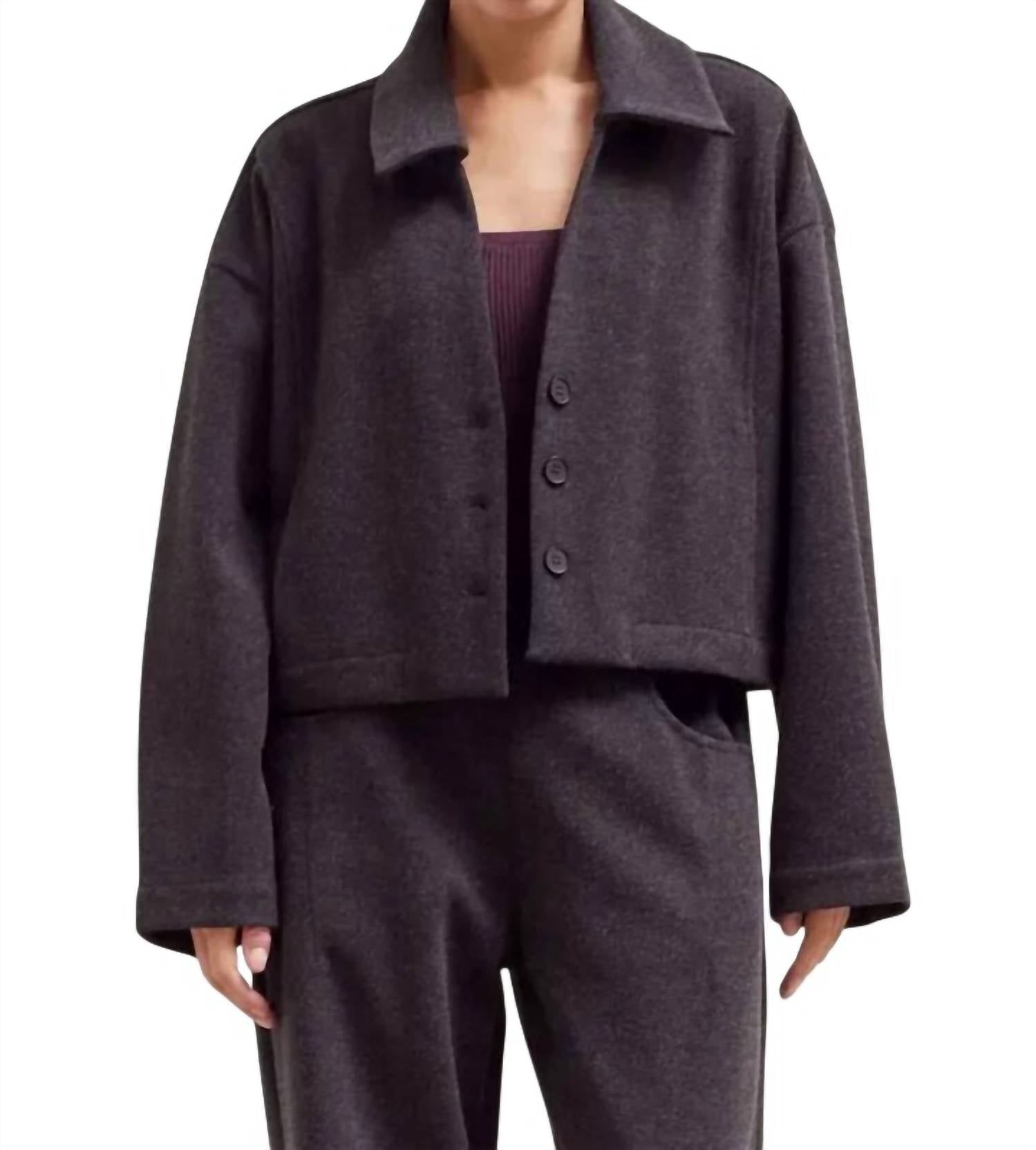 Grade & Gather - Cropped Wool Jacket