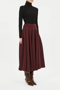 Ulla Johnson - Women's Rea High Waist Midi Skirt