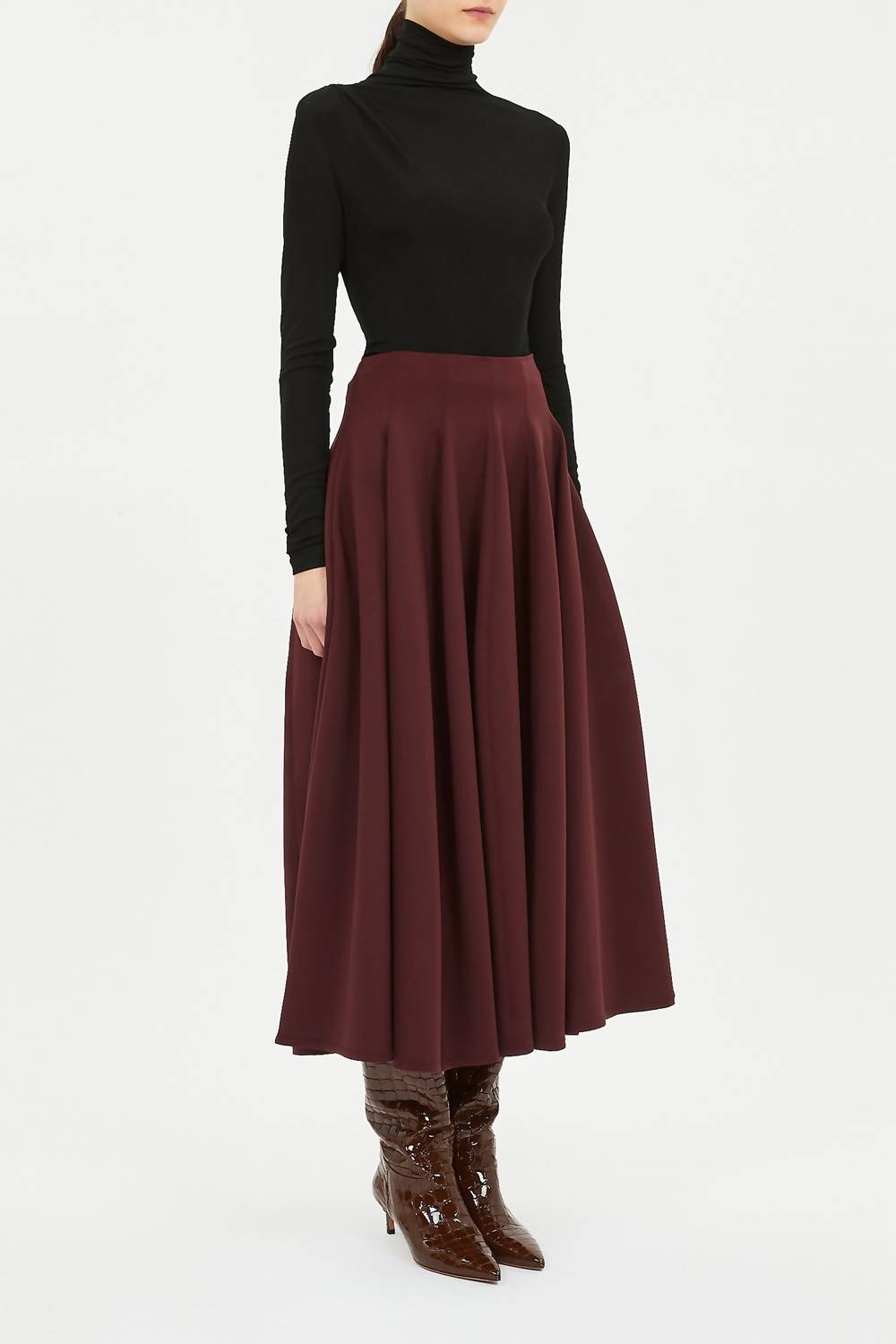 Ulla Johnson - Women's Rea High Waist Midi Skirt