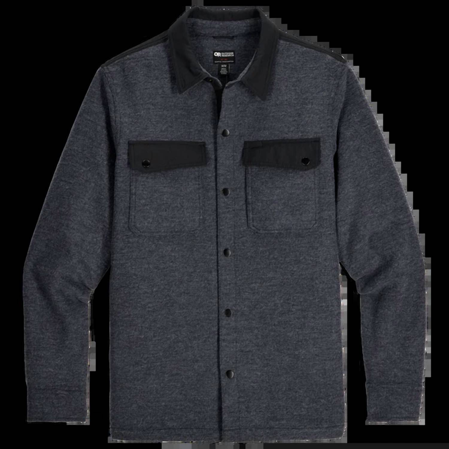 OUTDOOR RESEARCH Ranger Shirt Jacket in atlantic heather - men's shirt - alternate view
