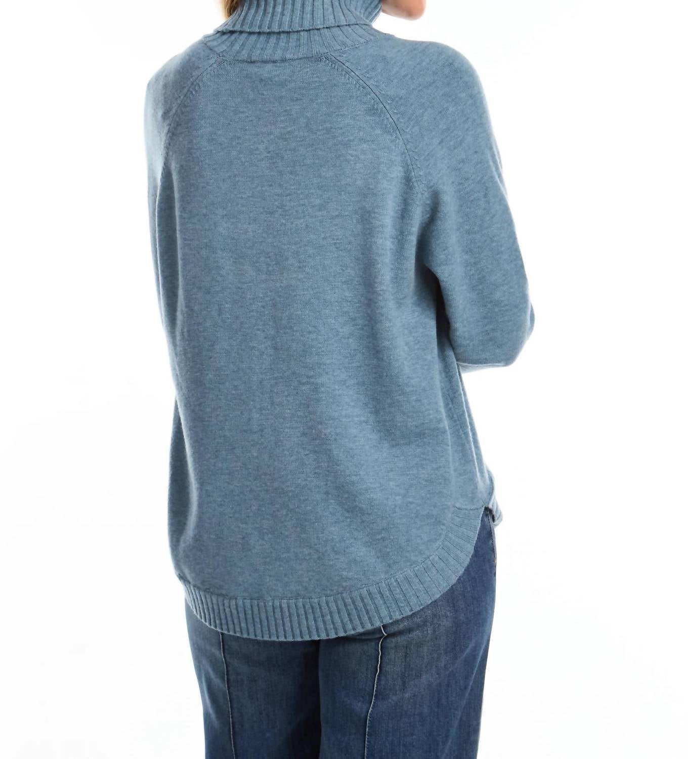 Fdj - Long Sleeve Cowl Neck Sweater