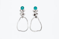 Avenue Chic - Women's Orchid Pear Earrings