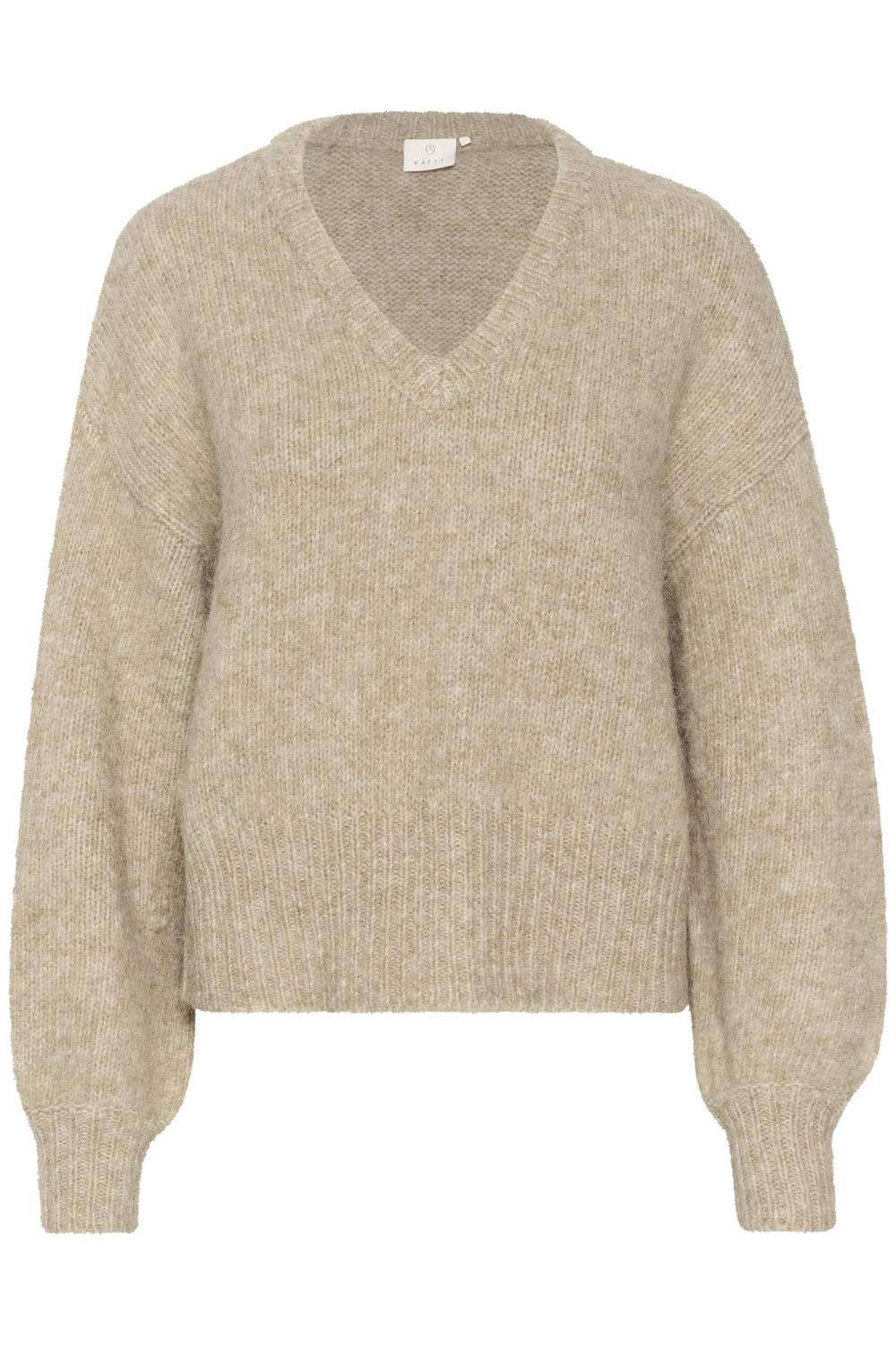 Kaffe - Katrina V-neck Casual Fit Pullover Sweater
