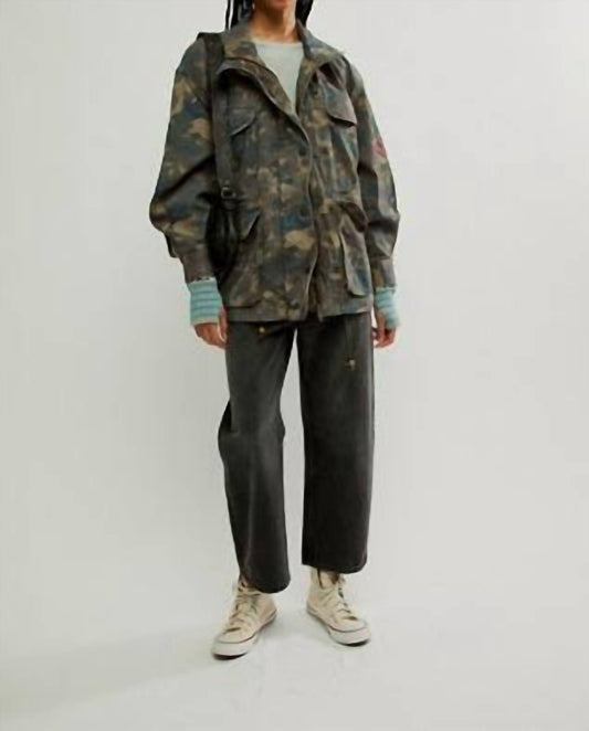 Free People - Arya Utility Camo Jacket