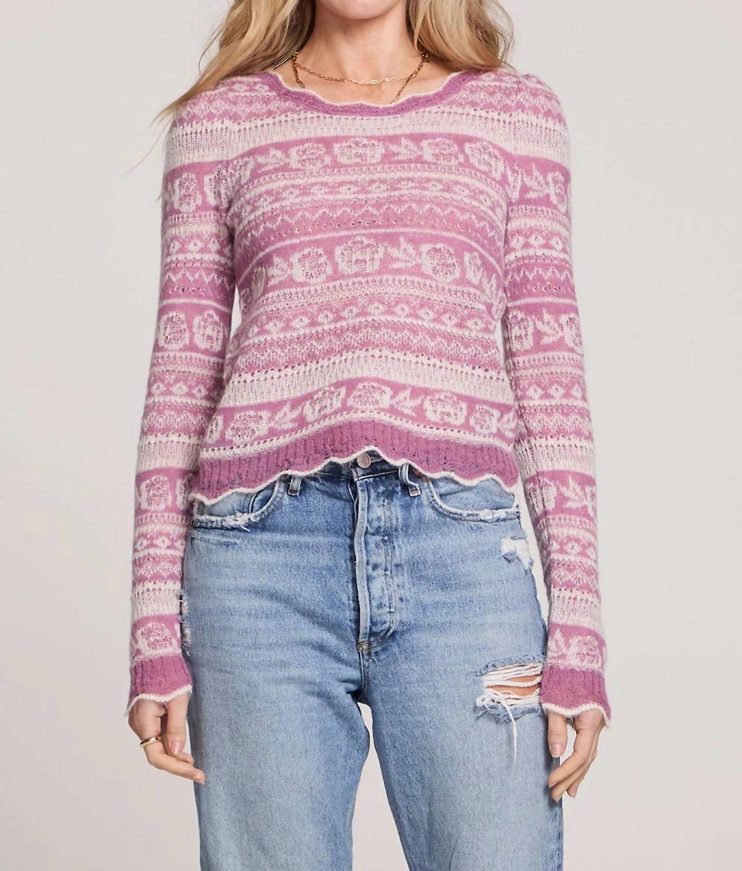Saltwater Luxe - Layla Cropped Sweater