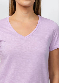Elliott Lauren - Short Sleeve V-neck Tee