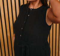 Tribal - Cotton Crinkled Gauze Maxi Dress