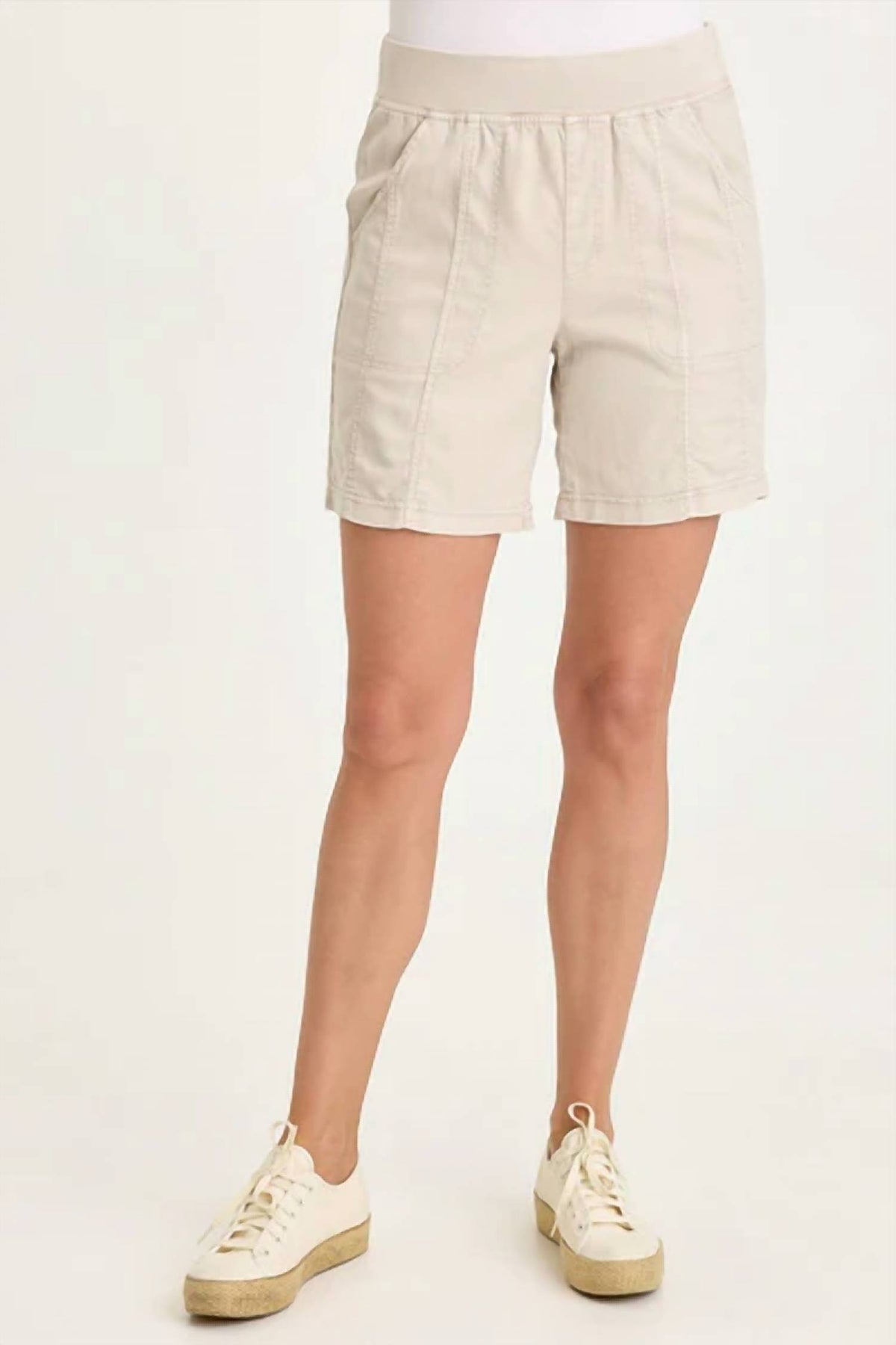 Xcvi - Louisa Twill Pull-on Short