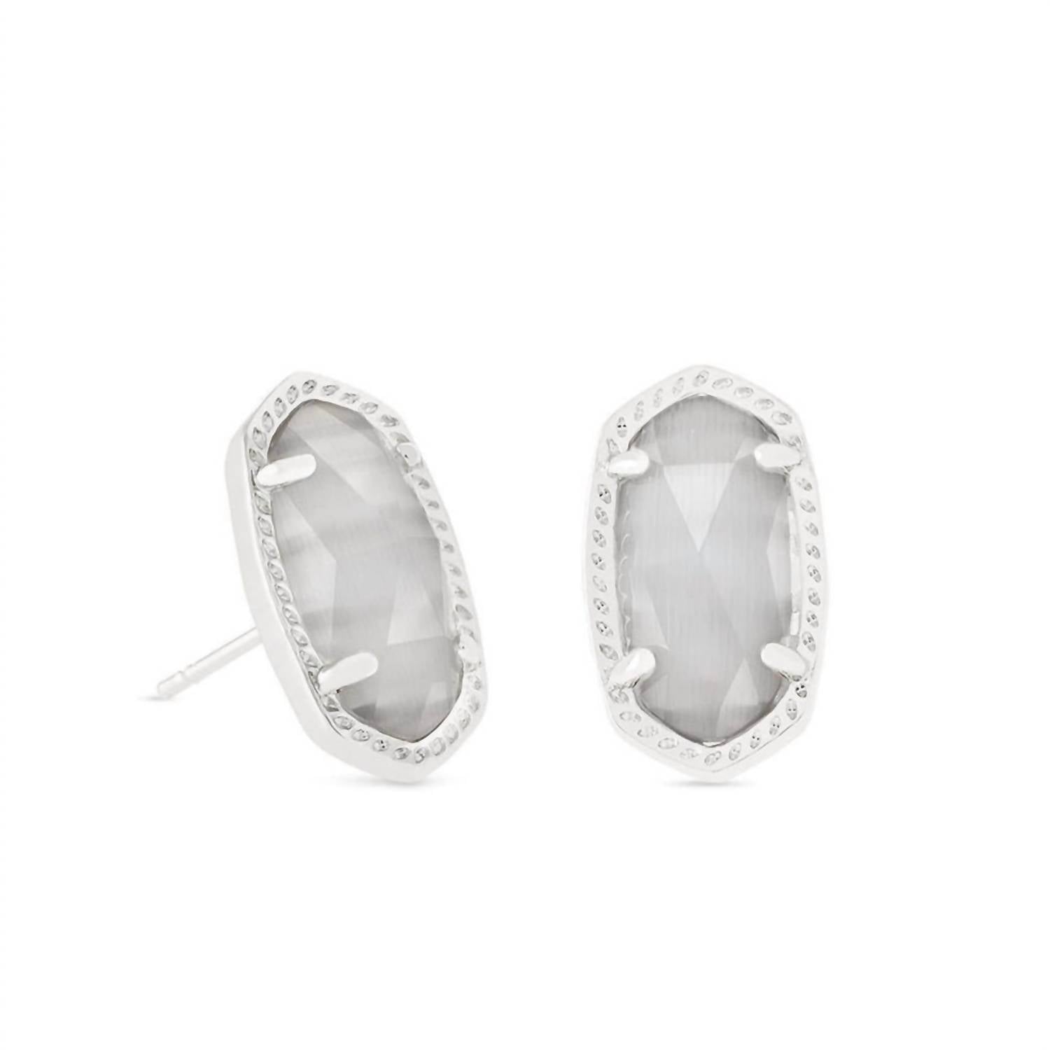 Kendra Scott - Women's Ellie Rhodium Earrings