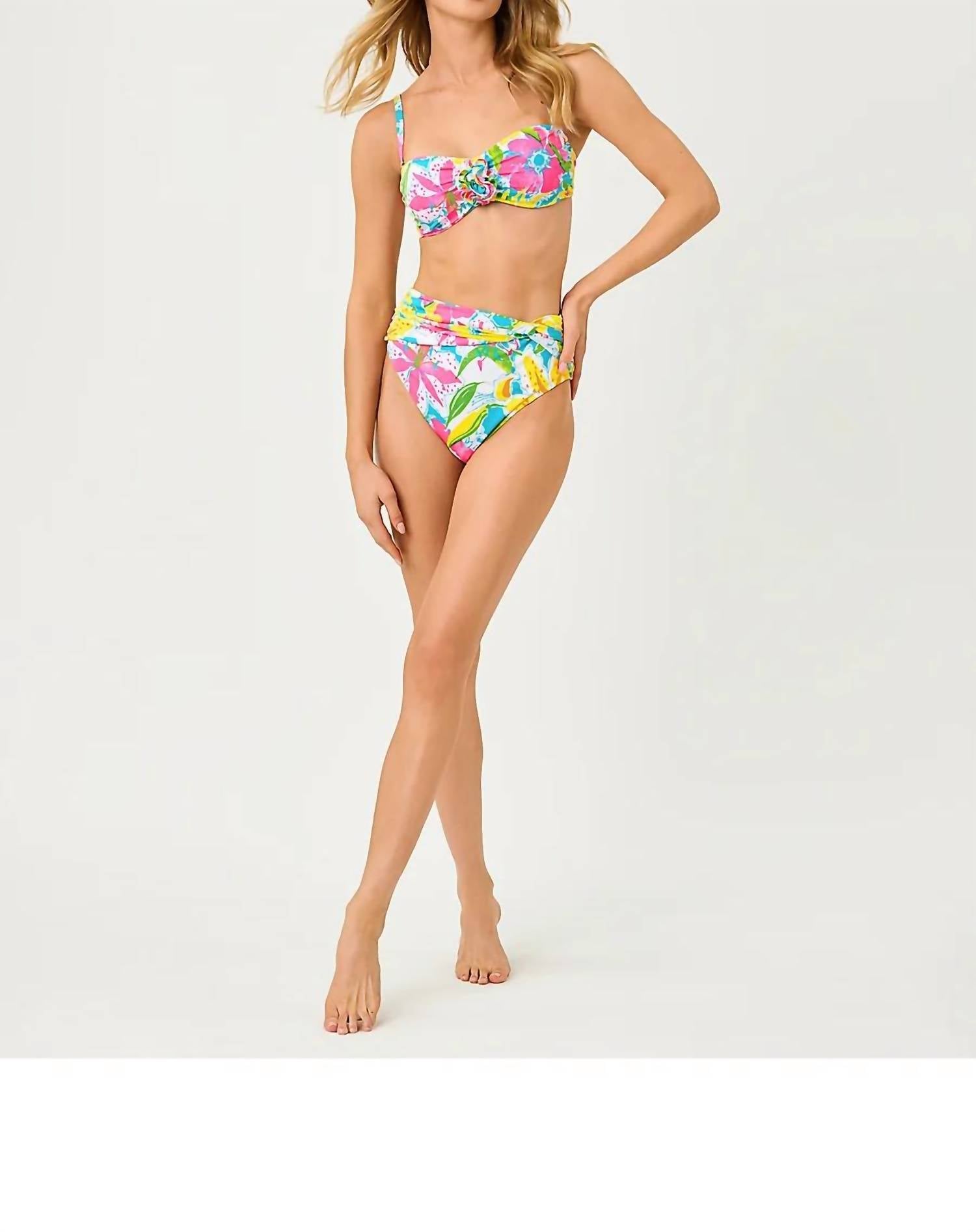 Lilly Pulitzer - Yarrow High Waisted Bikini Bottom