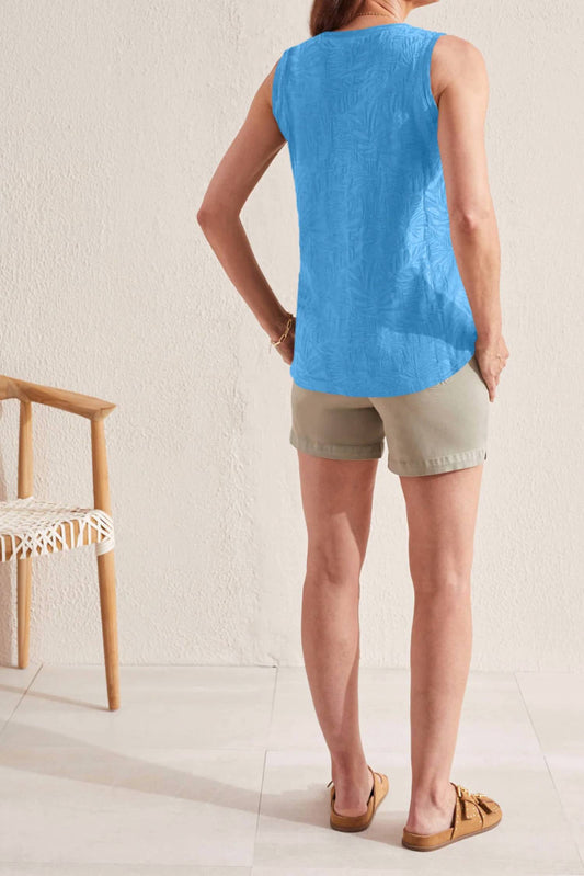 Tribal - Textured tank top