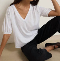 Nation Ltd - Edie Shirred Shoulder Top