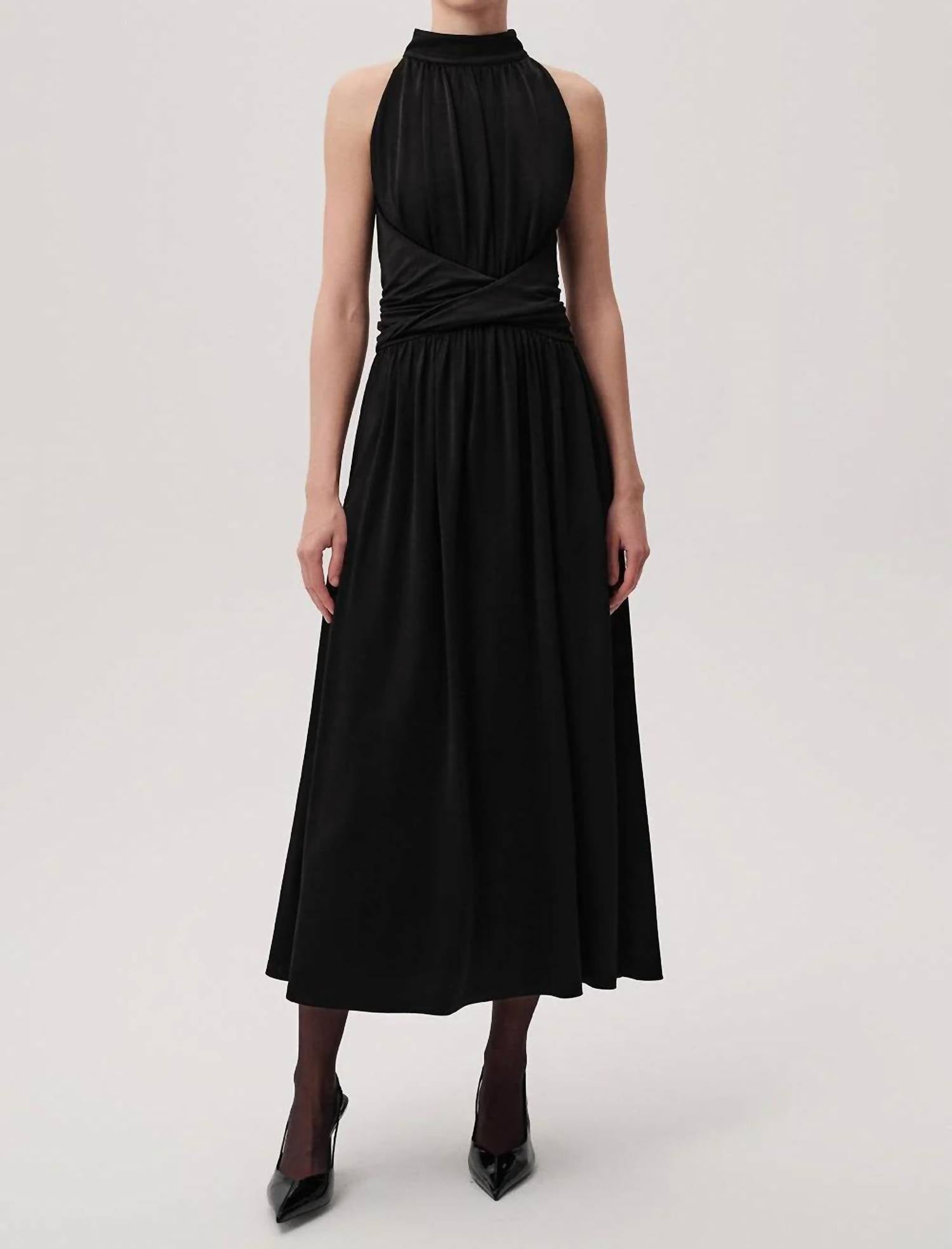 Exquise - Jacuelyn Halter Knit Dress