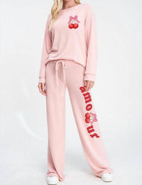 Phil Love - Amour Cherry Loungewear Set
