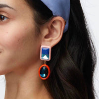 Lele Sadoughi - Women's Duo Drop Earrings