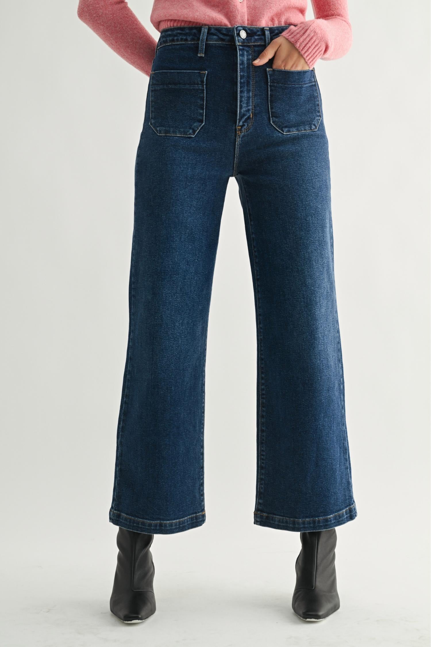 Just Black Denim - Emmy Wide Leg Jeans