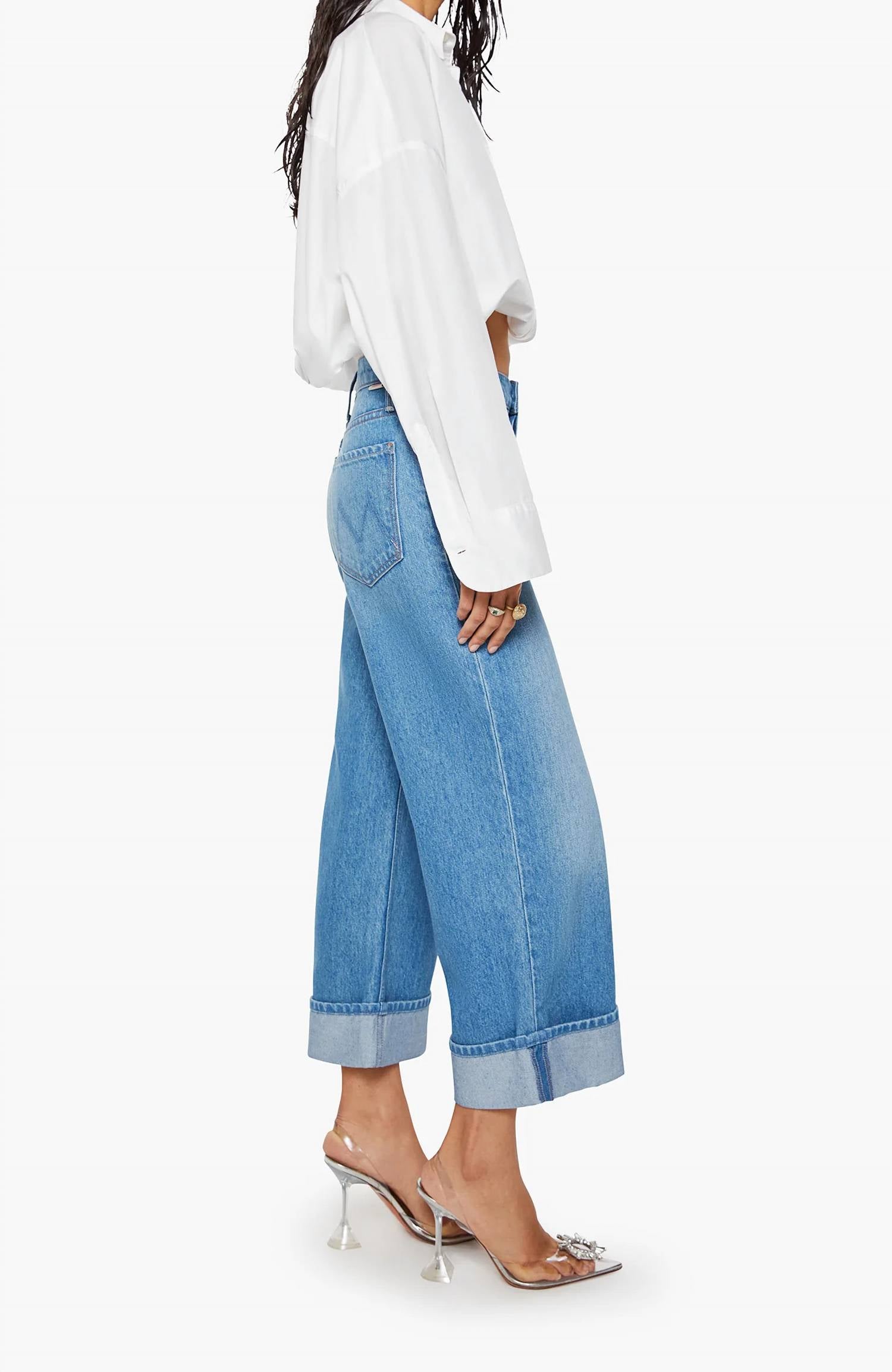 Mother - Smoothie Ankle Length Cuffed Jeans