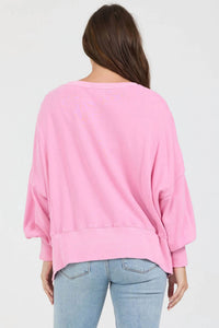 Dear John Denim - Trenton Balloon Sleeves Sweater - Plus