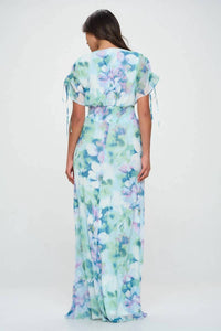 Ricarica - Floral Chiffon Dress