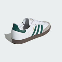 adidas Men's Samba Casual Sneakers in cloud white collegiate green clear granite - men's sneaker - alternate view