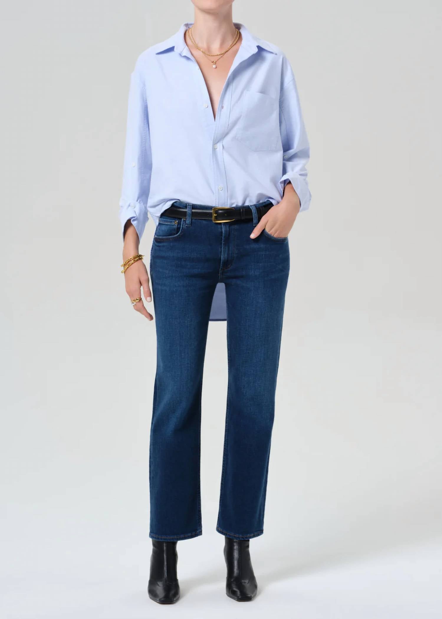 Citizens Of Humanity - Anissa Low Rise Straight Leg Jeans