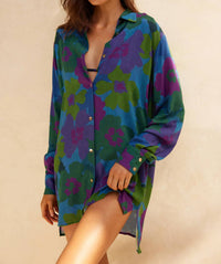 Aquari - Women's Solara Shirt Dress