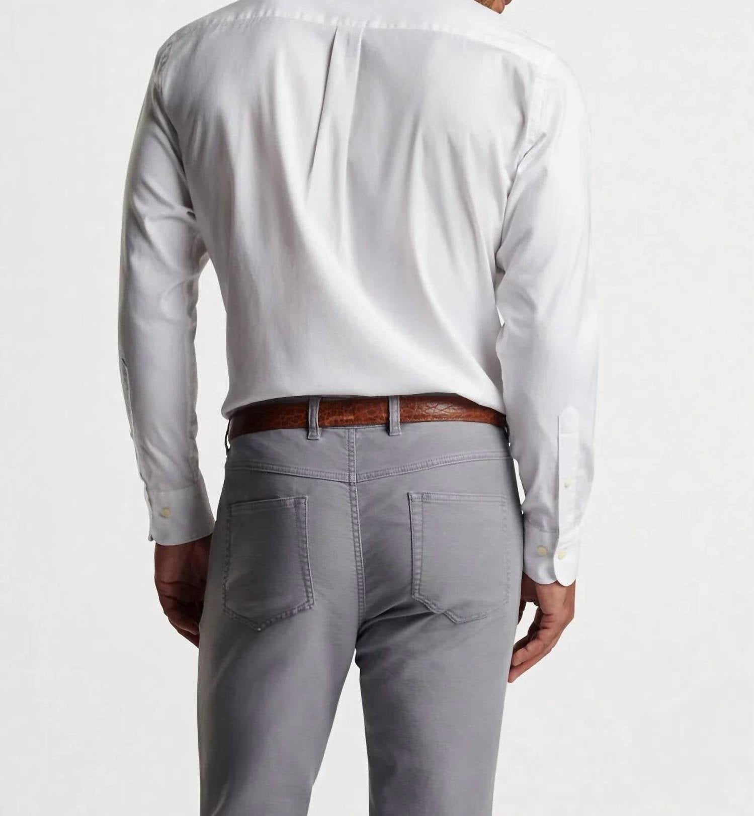 Peter Millar - Campbell Crown Pinpoint Cotton-stretch Sport Shirt