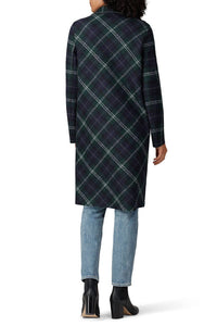 Harris Wharf - Tartan Wool Overcoat