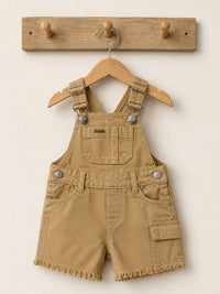 Milon - Girl's Frayed Detailing Overalls