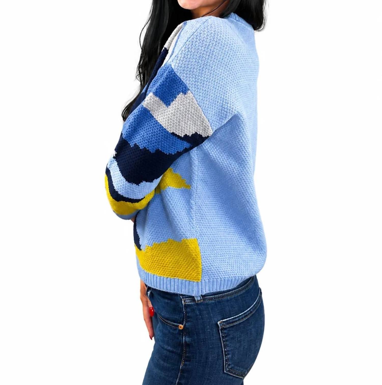 Mb By Tribal - Drop Shoulder Knit Sweater