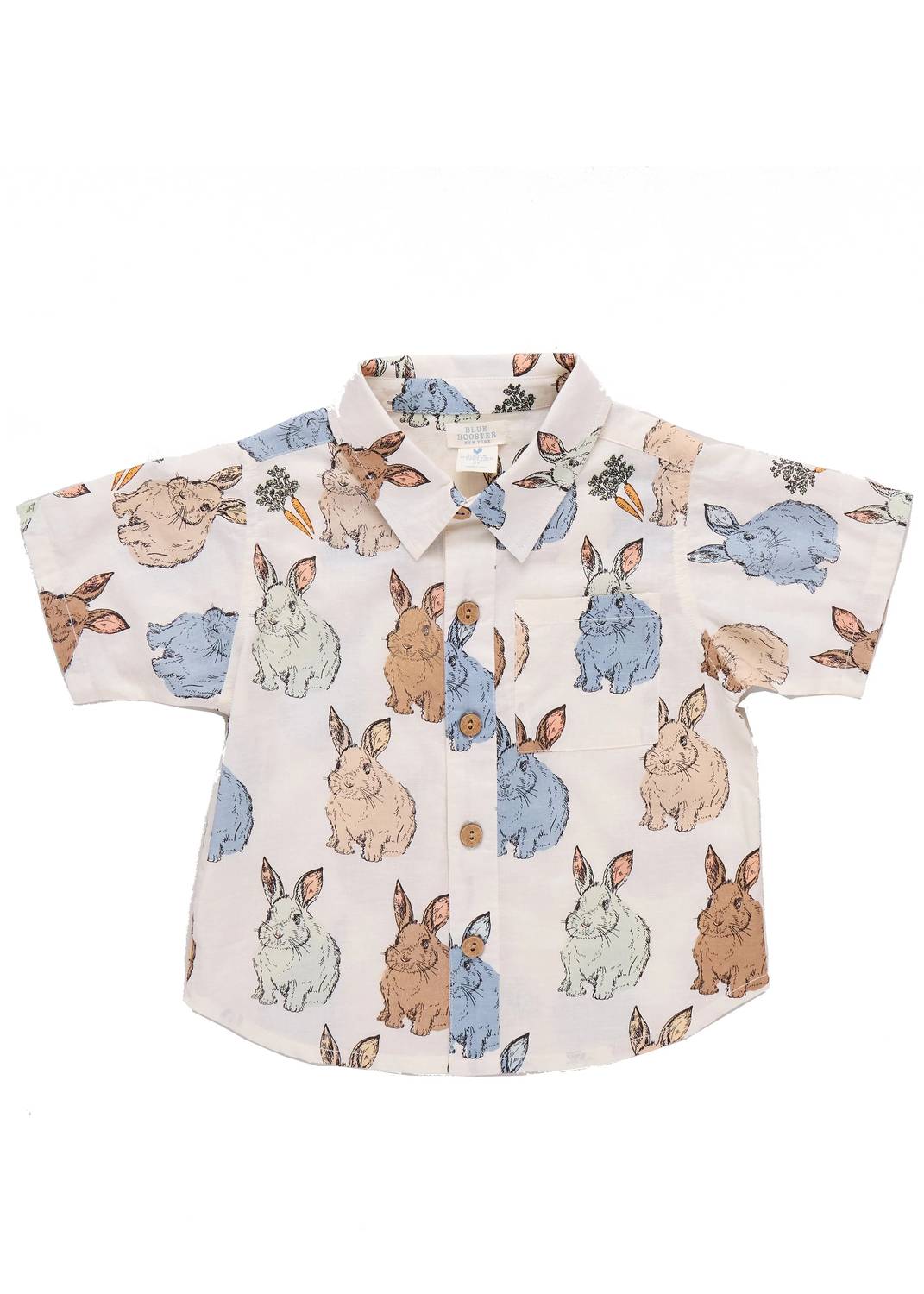 Pink Chicken - Kid's Jack Easter Bunnies Short Sleeve Shirt