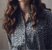Marble - Collared Fit & Flare Dress